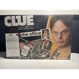 Clue The Office Edition Board Game 2009 Dunder Mifflin NBC TV Show BRAND NEW